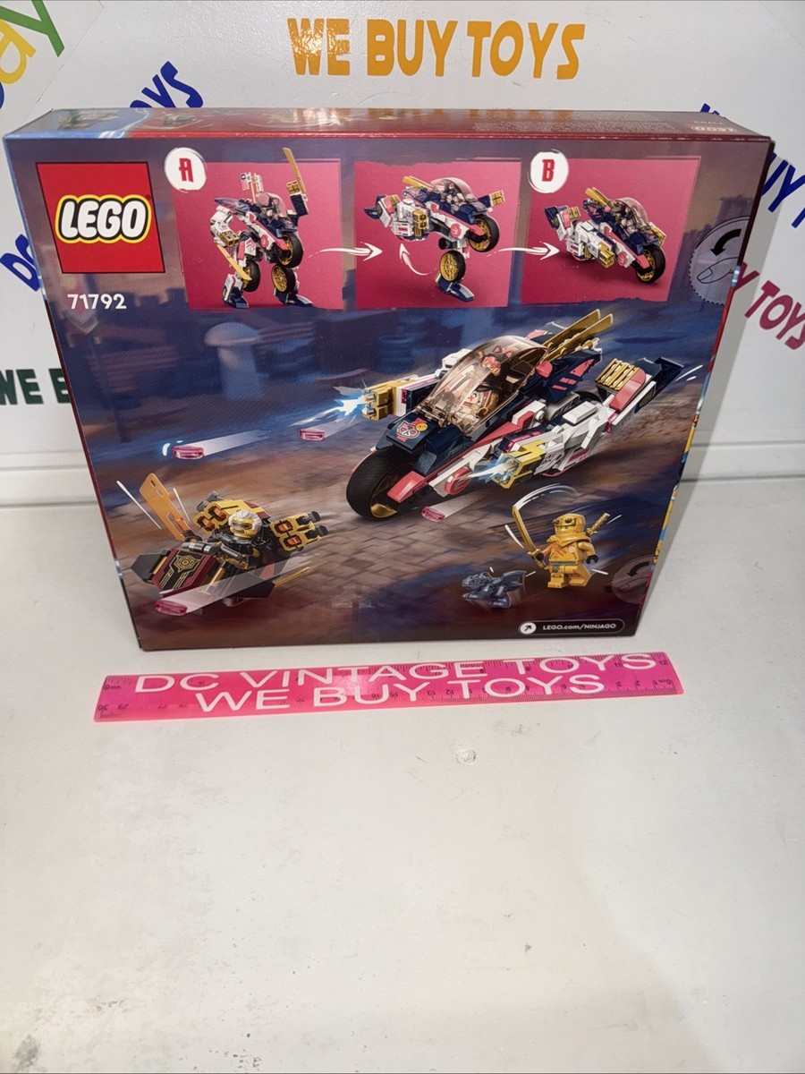LEGO Ninjago Dragons Rising Sora's Transforming Mech Bike Racer