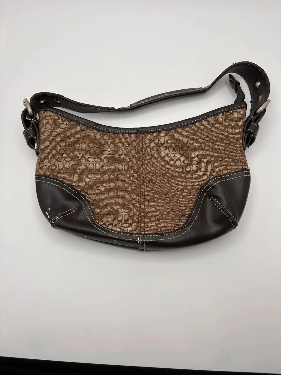 Coach Brown Signature Hobo Bag for sale | eBay