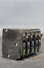 SQUARE D QO 1 Pole Circuit Breaker 15 Amp (Lot of 5)