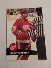1991-92 Pro Set - Steve Yzerman #62