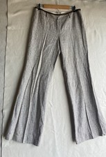 Tory Birch Linen Pants Light Brown straight Leg See Picture Measurements