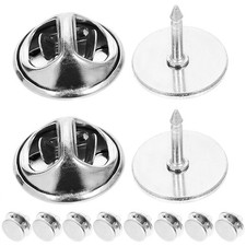 10Pcs Butterfly Clutch Pin Backs Brooch Making Supplies for DIY Projects