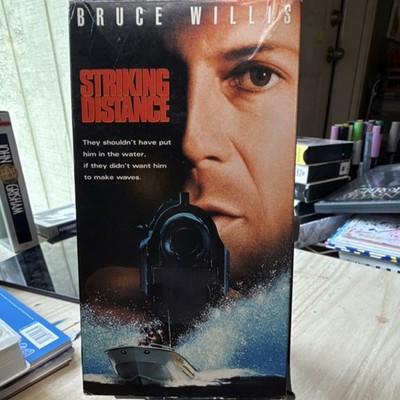 Columbia TriStar Home Video Striking Distance VHS 1993  *BUY 2 GET 2*FREE SHIP