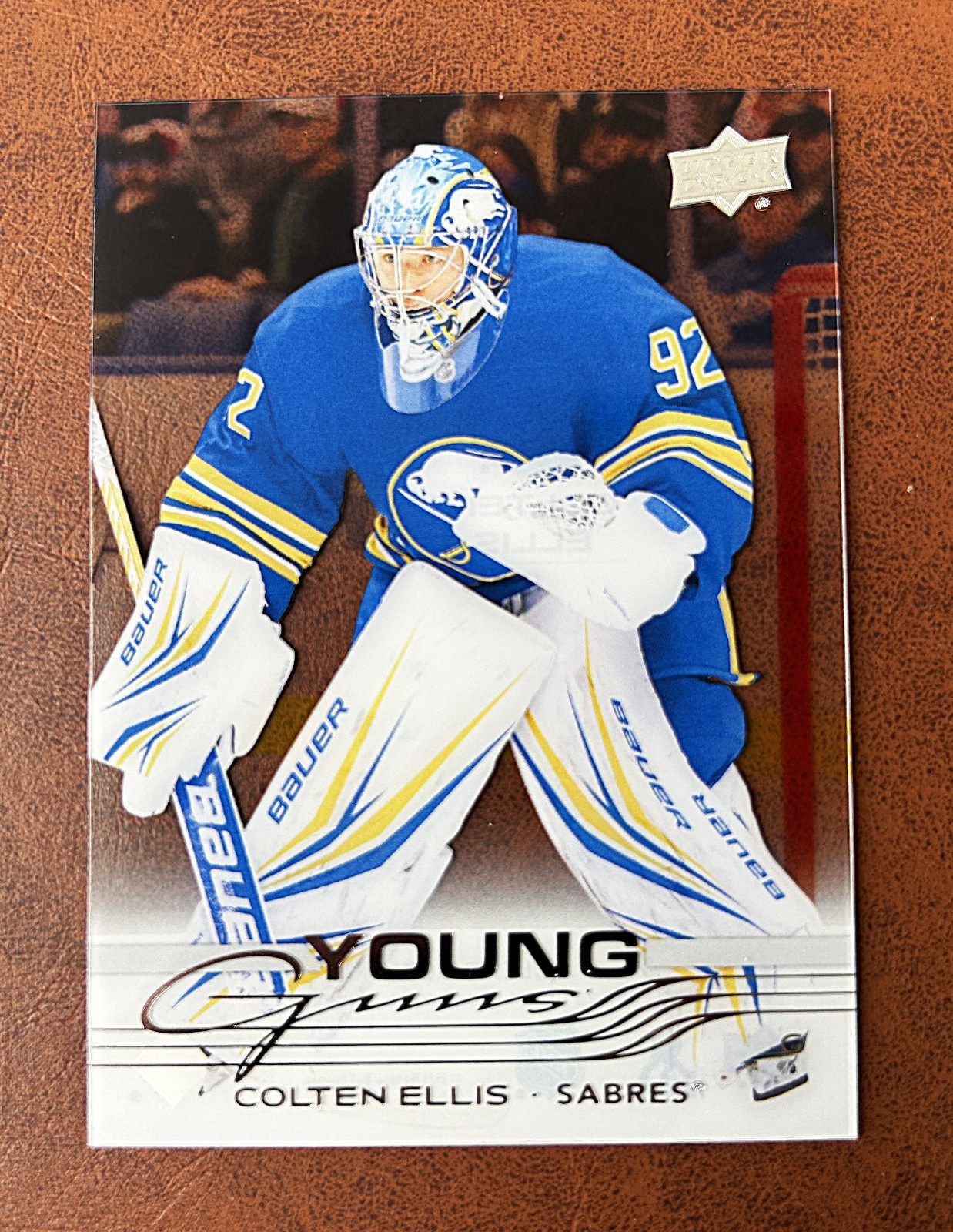 2025-26 UPPER DECK SERIES 2 YOUNG GUNS  CLEAR CUT # 472 COLTEN ELLIS