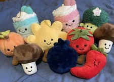 10 New Plush Key Chains/Tags, No Tags