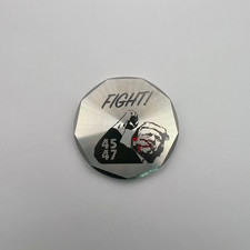 Trump Fight! Golf Ball Marker- Stainless Steel- Laser Engraved- Made in the USA