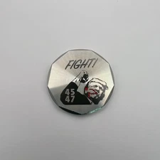Trump Fight! Golf Ball Marker- Stainless Steel- Laser Engraved- Made in the USA