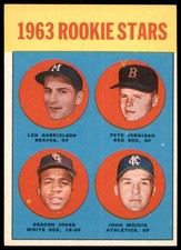 1963 TOPPS DEACON JONES 253 NRMT GABRIELSON JERNIGAN WOJCIK RC CHICAGO WHITE SOX