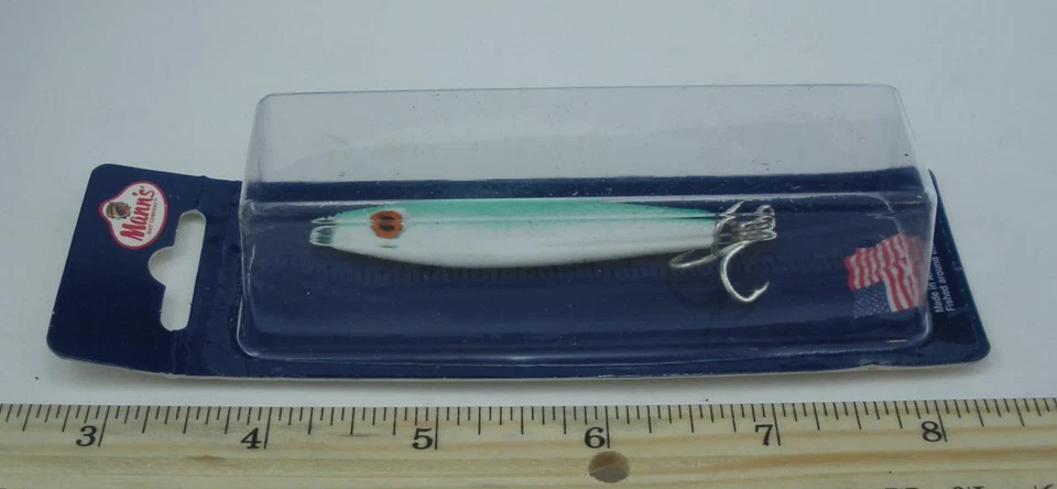 Manns ML709 1 Oz. Man O Lure 2-3/4" Körperlänge Perle/Grün - Bild 2 von 3