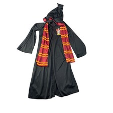 Wizarding World Of Harry Potter Youth Size 10 Gryffindor Robe  Scarf Costume
