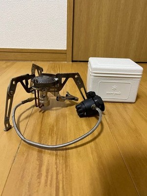[Used] Snow Peak GigaPower Delta Pod CB GS-340A Camping Stove w/ Case Manual JP
