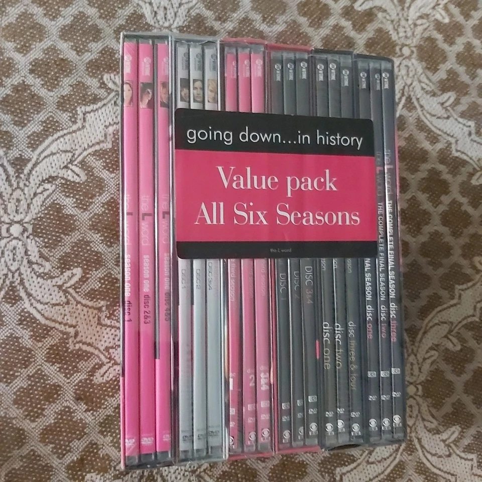The L Word - The Complete Series 1-6 (1 2 3 4 5 6) - DVD - Region 1 - New/Sealed - Image 3 of 4
