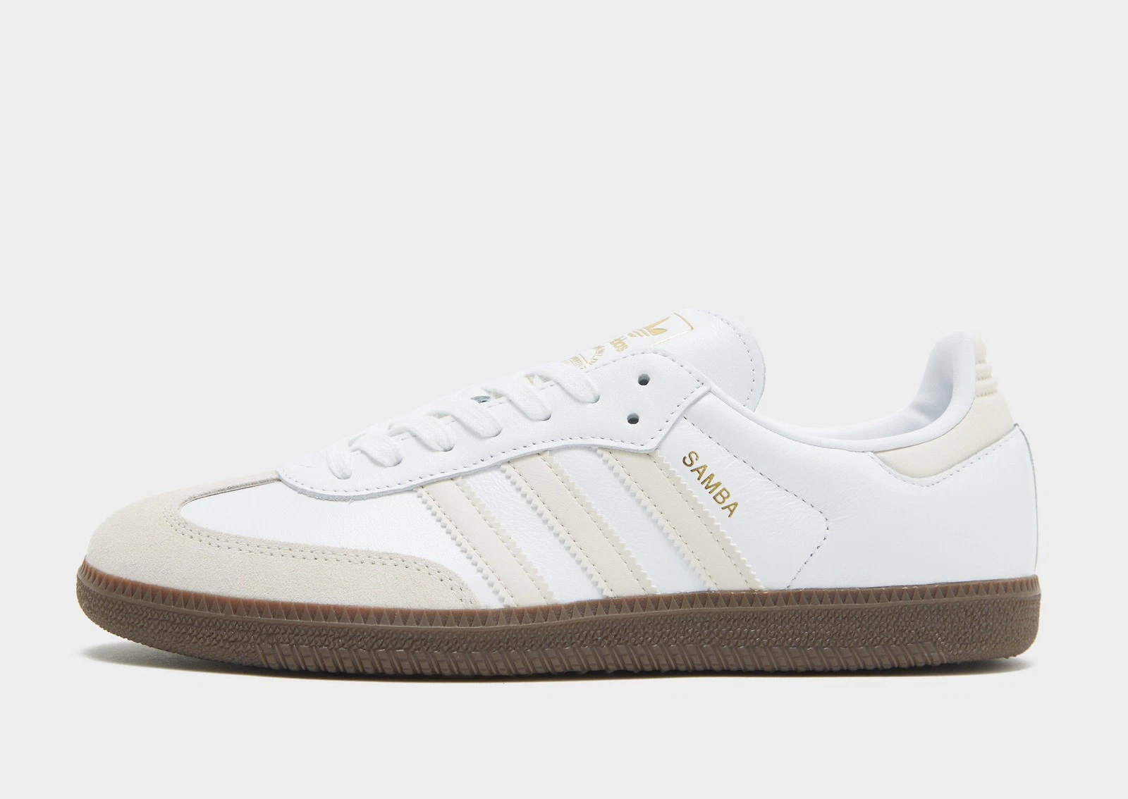 Genuine Adidas Originals Samba OG ® ( Men Sizes UK 8, 10 & 11 ) White / Alumina
