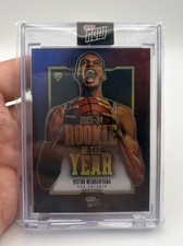 Victor Wembanyama Sealed 2023-24 Topps Now Rookie of the Year VW-6 Spurs 