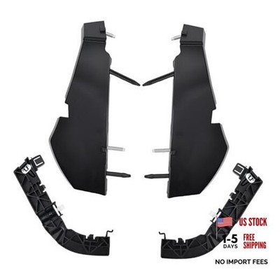 68375013AA Front Bumper Bracket Cover and Support Brackets for Dodge