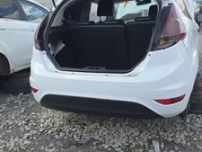 FORD FIESTA ZETEC S REAR BUMPER FROZEN WHITE  5DOOR MODEL 2013-2017