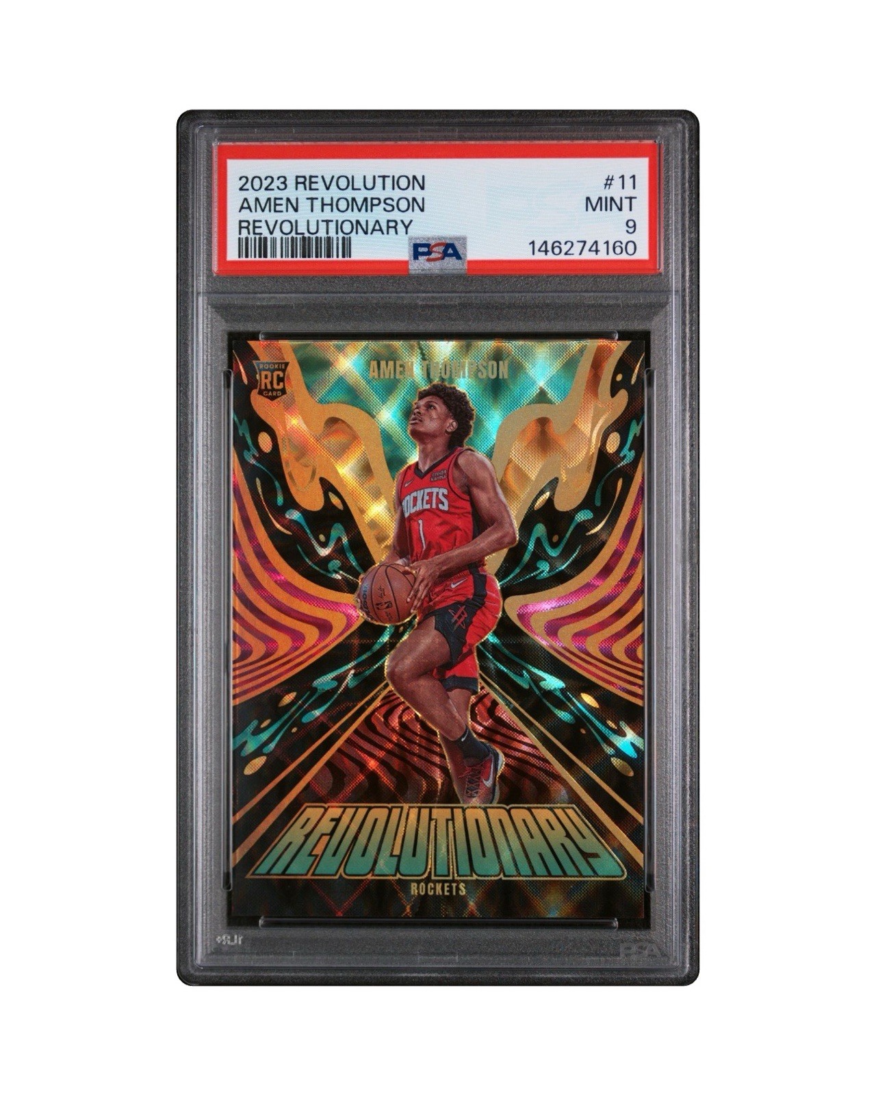 2023-24 Panini Revolution - Revolutionary Amen Thompson #11 (RC) Case Hit! 🔥