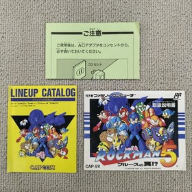 Famicom Rockman 5 Trap Of Blues Rockman 5 Trap Of Blues Capcom FIk91