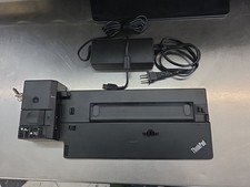 Lenovo ThinkPad ULTRA Laptop Docking Station Type 40AJ W/ KEY  Power Supply