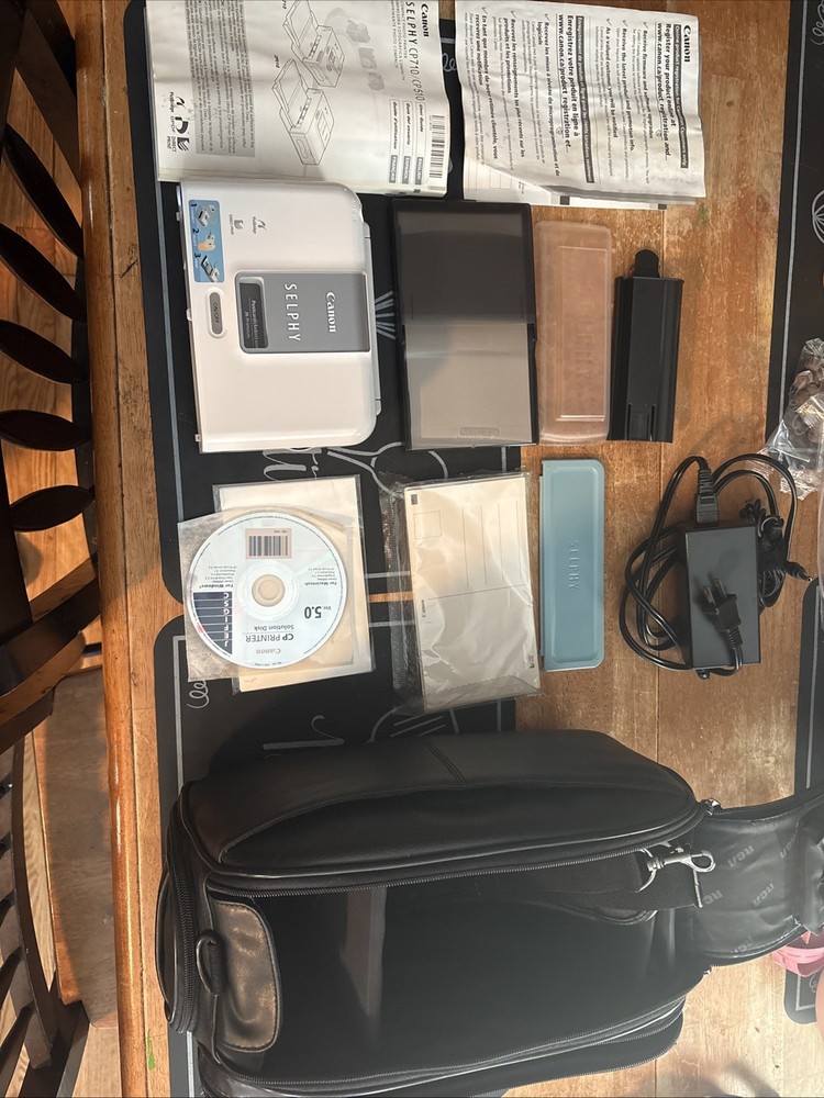 Canon SELPHY CP510 Digital Photo Thermal Printer Tested And Works Perfectly