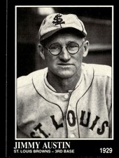 Jimmy Austin 1991 Conlon Collection TSN Card #236 St. Louis Browns