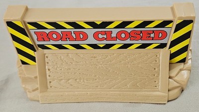 Dukes Of Hazzard Road Closed Crash Wall 1981 Knickerbocker Toy Co. Stunt Buster