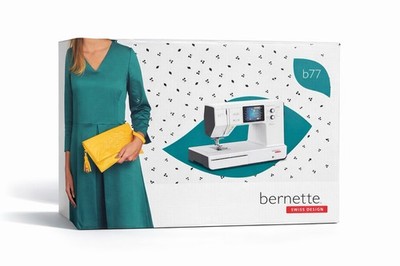 Bernette b77 Computerized Sewing & Quilting Machine   New Sealed 8-Piece Set