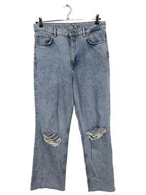 ZARA Jeans boyfriend Dames Jeans T EU 44 bleu style mode des rues - Photo 1/4