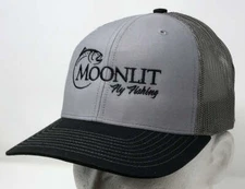 Moonlit Fly Fishing Trucker Hat - FREE SHIPPING