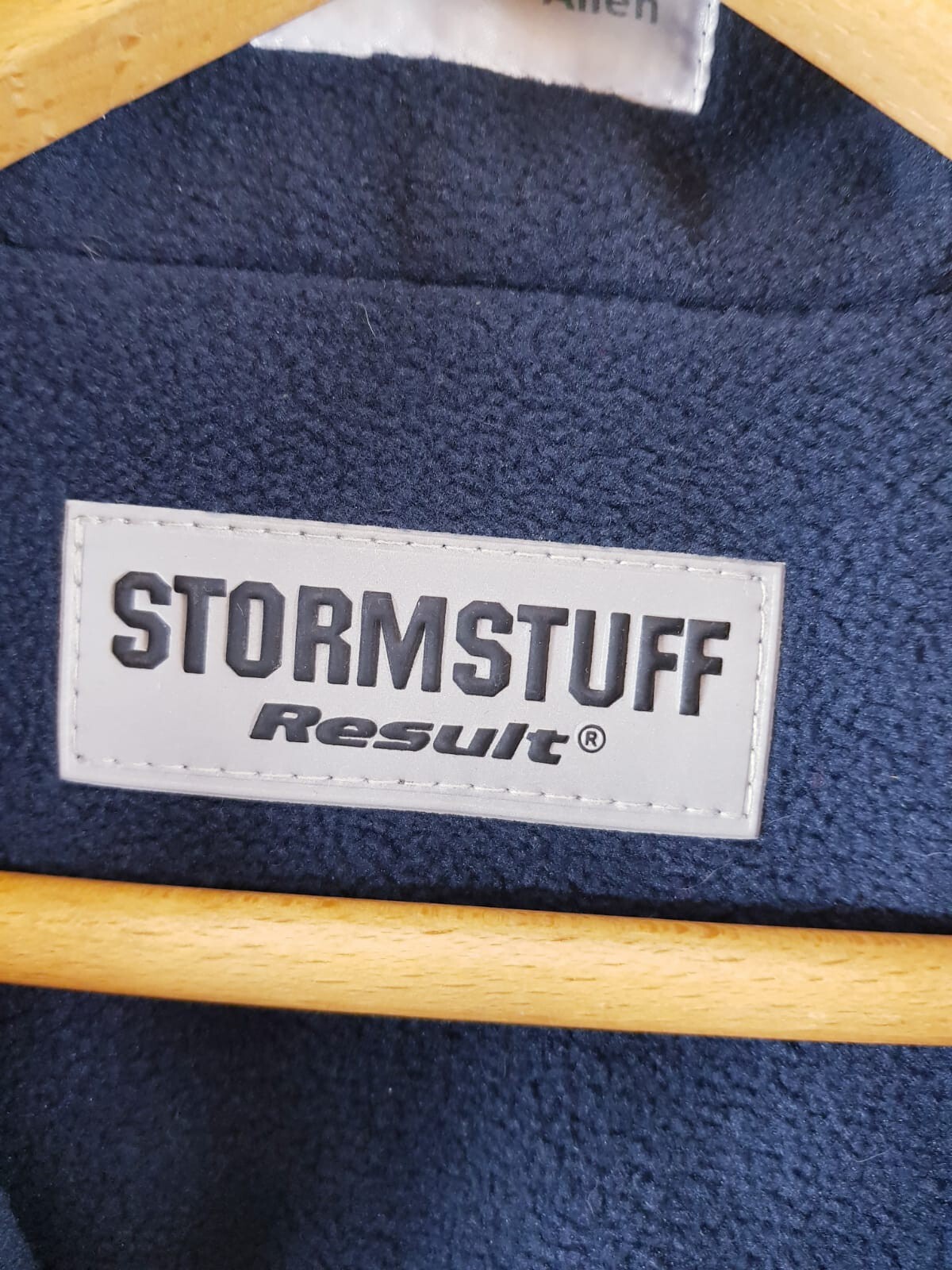 Resultstuff Navy Rain Jacket Double Side/Waterpro… - image 7