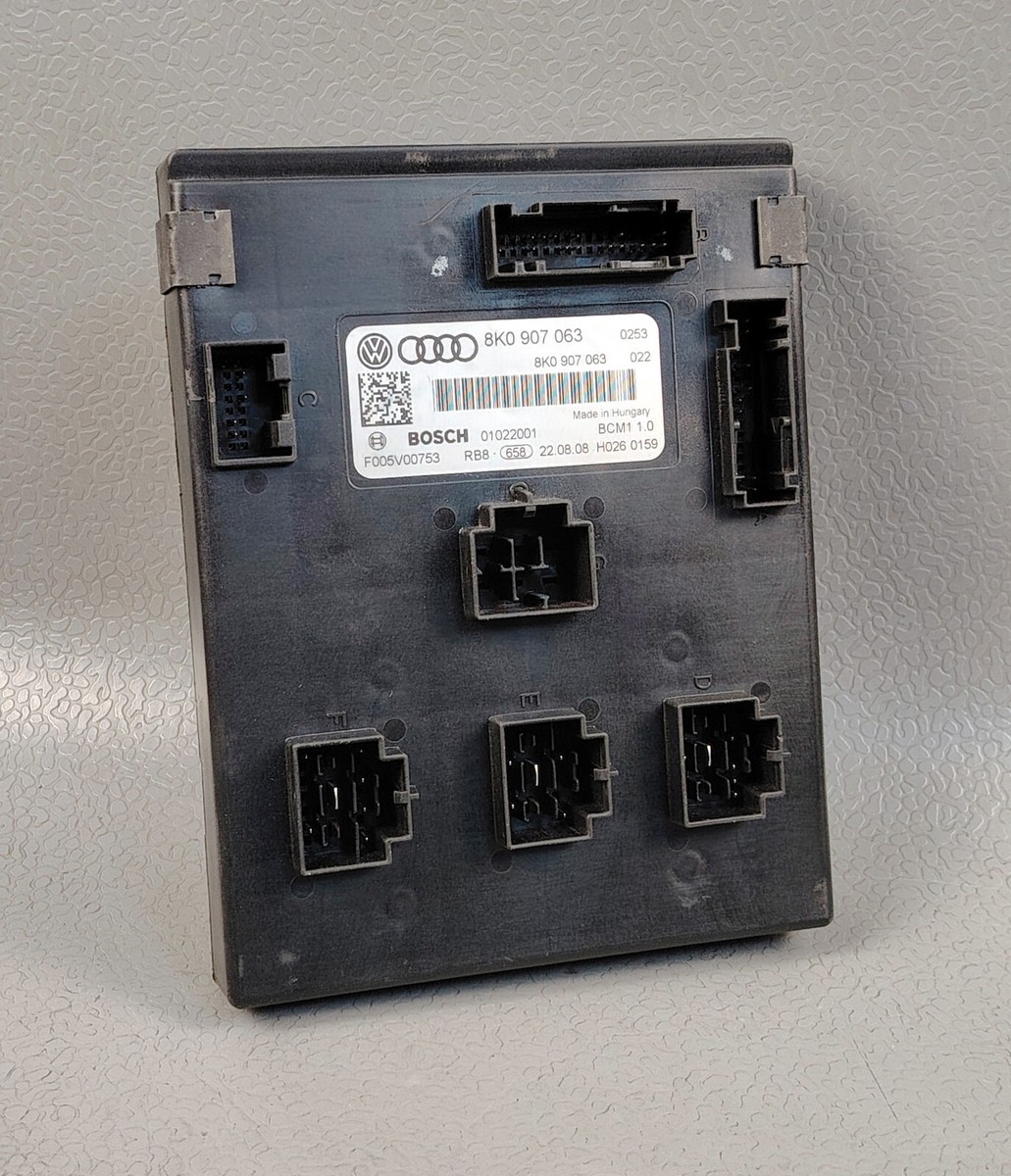 2009 Audi A4 S4 PCM BCM BODY Comfort CONTROL MODULE UNIT 8K0907063