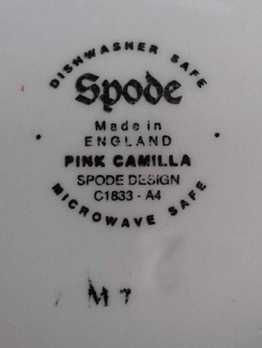 SPODE “PINK CAMILLA” PART DINNER SERVICE SELECTION - C1833 / C1883 - Picture 18 of 183