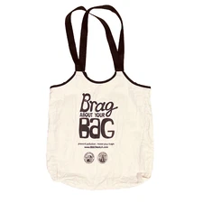 Tote Bag Canvas Shop Double Handle Farmer's Market Store Eco Earthy Sack c