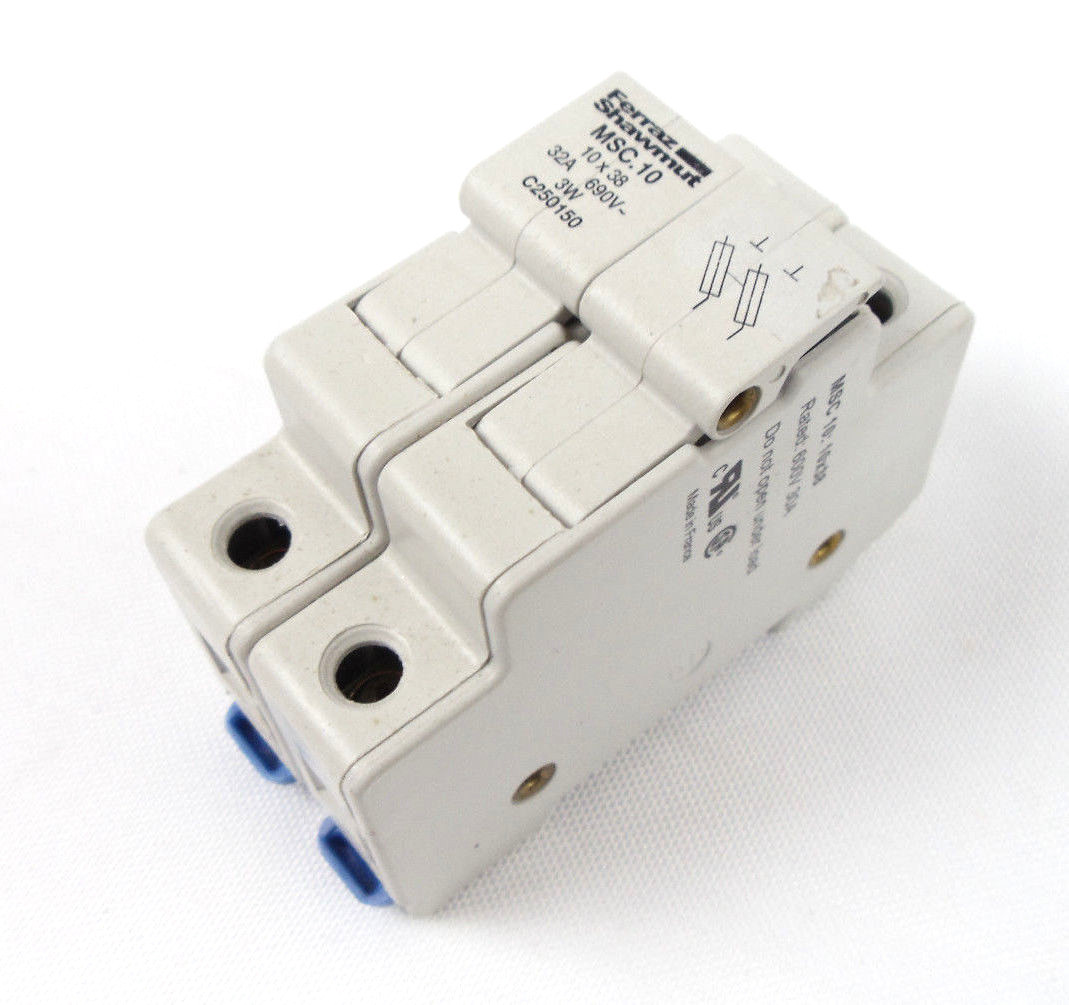 Ferraz Shawmut MSC 10 10x38 Single Fuse Holder ** for sale Ferraz Shawmut MSC 10 10x38 Single Fuse Holder ** for sale
