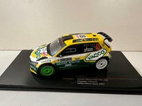 Skoda Fabia Rally2 Evo Monte Carlo 2021 Eouzan #53 Ixo 1:43 1/43