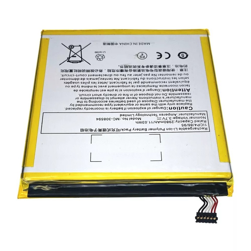 Battery For Amazon Kindle Fire 7" 5th Generation SV98LN (2015 Year) MC