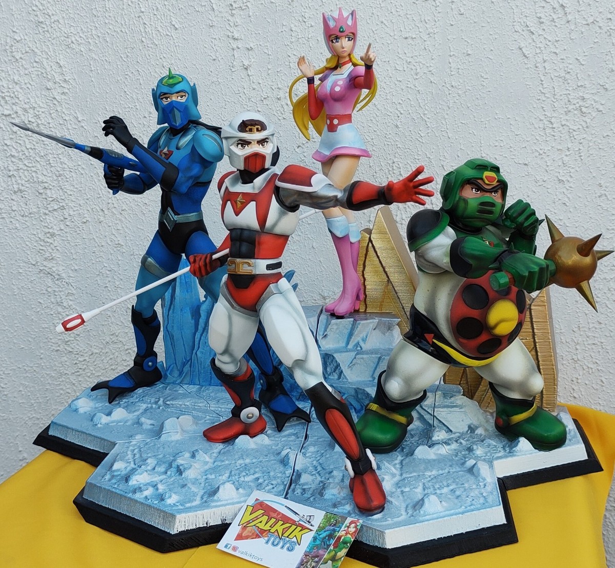 Starzinger (galactico) / SET 4 pieces / 3D Resin print, figure
