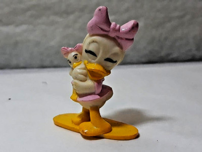 Disney Duck Tales 1991 Daisy Duck Webby Kelloggs 2  PVC Figure Toy