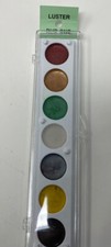 Craf-T Products Luster Rub On Paint Set 7 Colors Kit 4 NEW