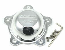 New American Racing Polished Wheel Center Cap Metal Torq Thrust Salt Flat Vn471