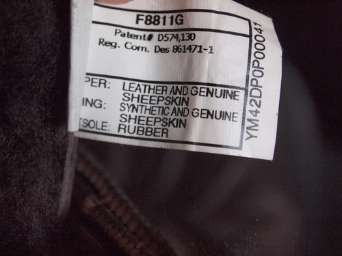 UGG AUSTRALIA Adirondack II BOOT Size 6 Classic Sheepskin Midcalf Hiking LACE-UP - Picture 18 of 19