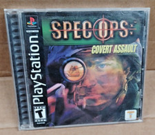 Spec Ops: Covert Assault Sony Playstation PS1 Disc W/ Manual VGS