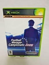 Football Manager Campionato 2005 - GIOCO XBOX USATO GARANTITO ITALIANO