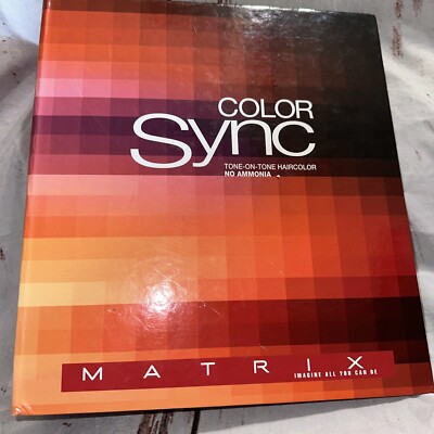 Matrix COLOR Sync Demi-Permanent Ammonia-Free CS2 2017 Swatchbook