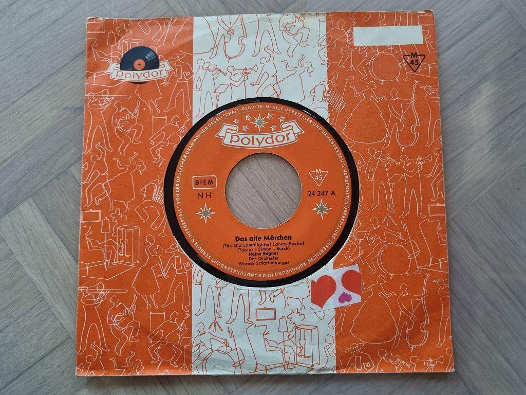 7"" Single Heinz Sagner - Das alte Märchen Vinyl Germany