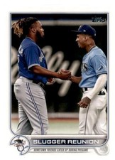 2022 Topps #329 Slugger Reunion Rays / Blue Jays
