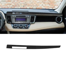 Carbon Fiber Passenger Side Dashboard Panel Cover Trim For Toyota RAV4 2013-15