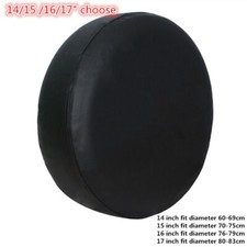 14/15/16/17 Inch Wheel Protector Black Waterproof Spare Tire Tyre Cover