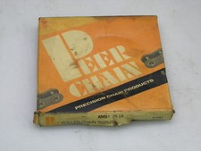 Peer Chain ANSI 25-1R Roller Chain 10 feet long.