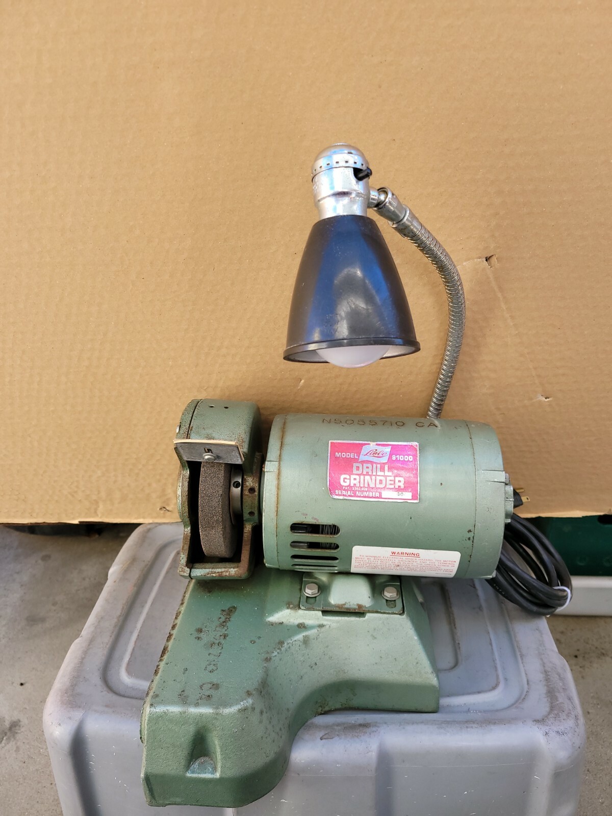 Heavy Duty Drill Bit Sharpener Lisle 91000 Drill Grinder Runs Smoothly eBay